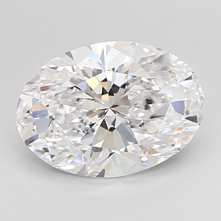 3.71 ct. oval Lab Grown Diamond front image
