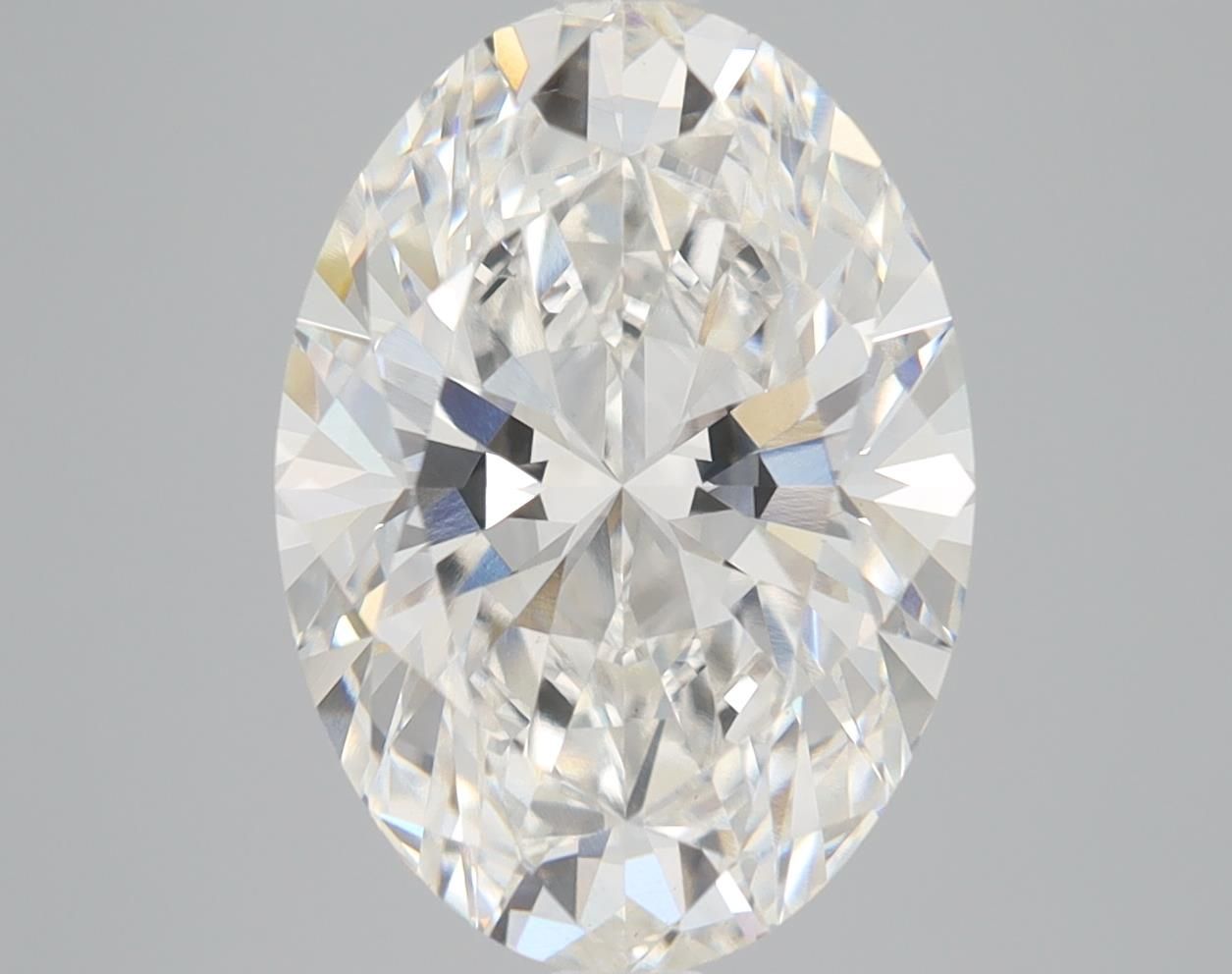 5.10 ct. oval Lab Grown Diamond front image