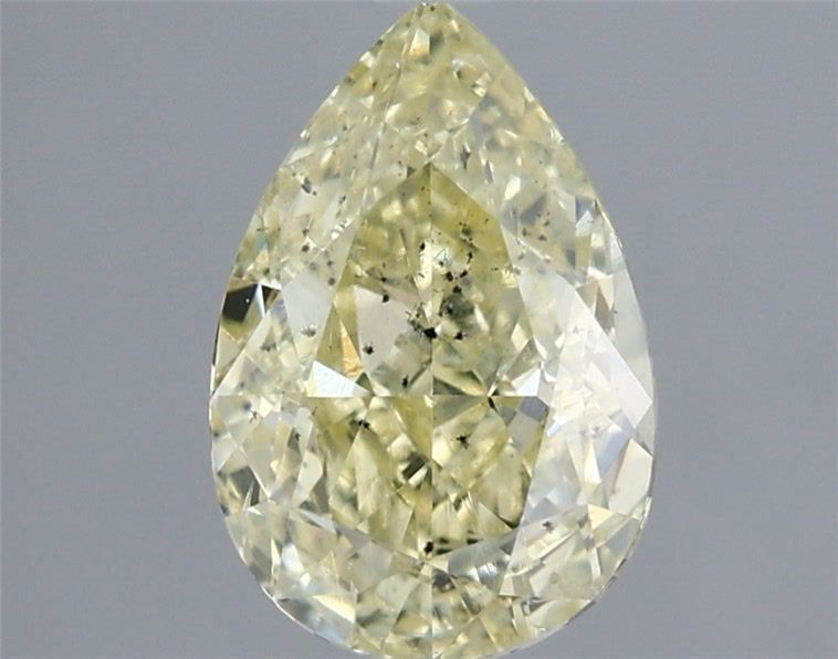 Diament 1.11 ct Fancy Light Yellow/SI2