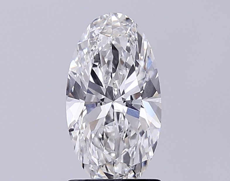 1.74 ct. oval Lab Grown Diamond front image