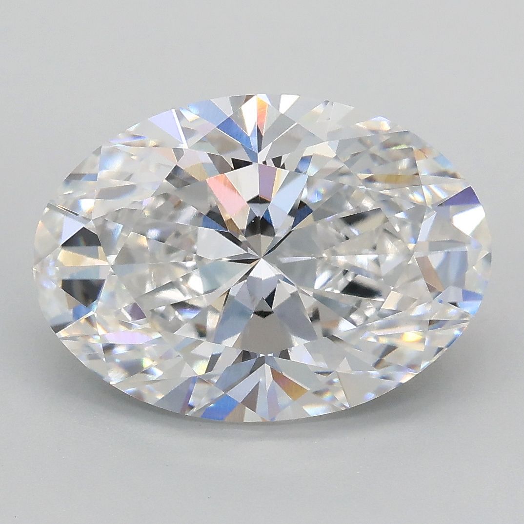 3.83 ct. oval Lab Grown Diamond front image