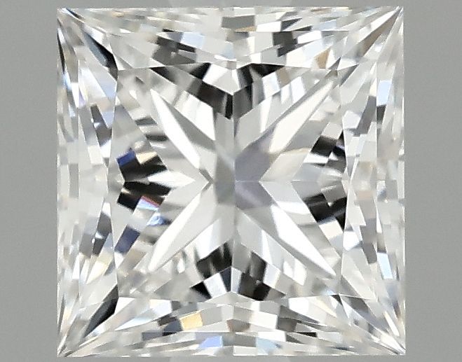 1.10 ct. princess Lab Grown Diamond front image