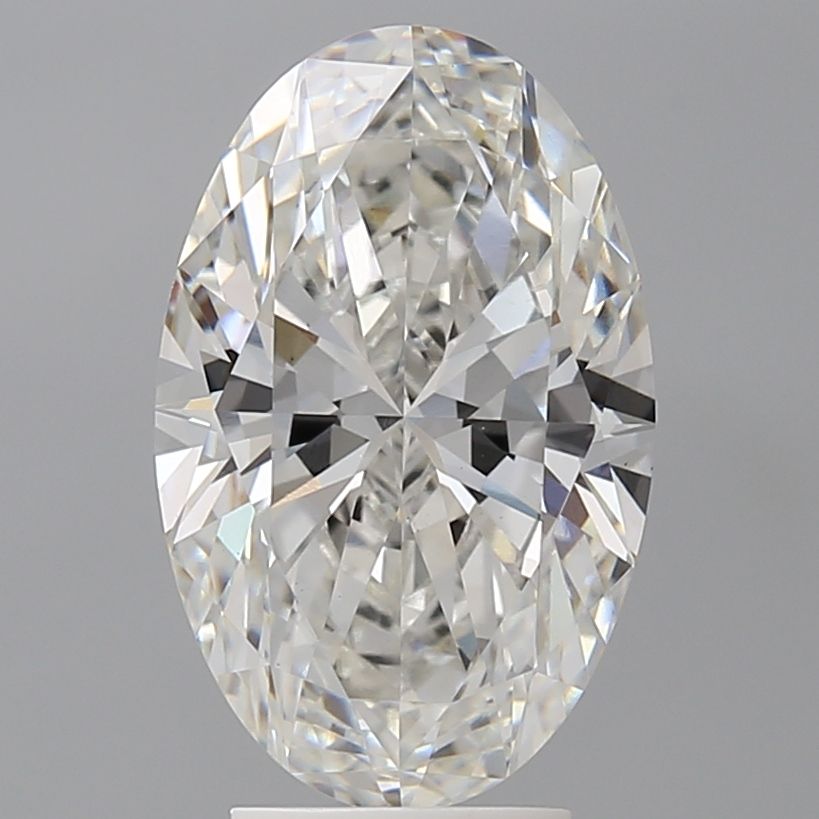 4.03 ct. oval Lab Grown Diamond front image