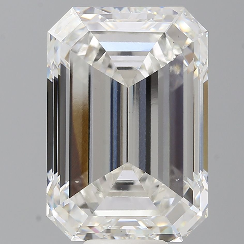12.15 ct. emerald Lab Grown Diamond front image