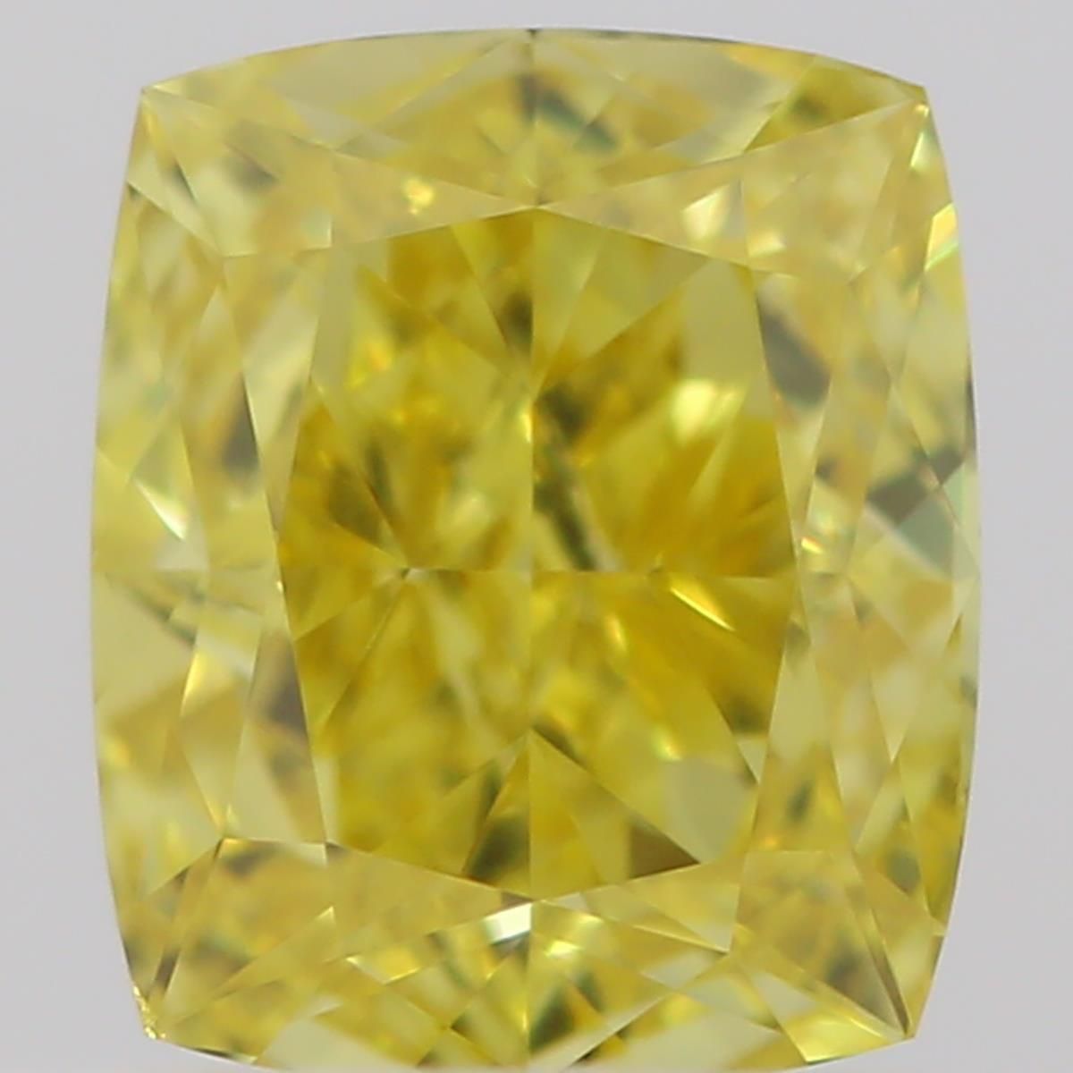 Diament 0.45 ct Fancy Vivid Yellow/VS1