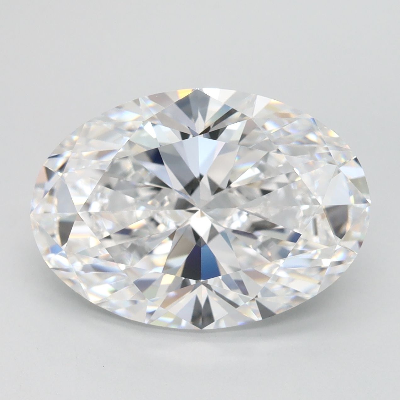 4.07 ct. oval Lab Grown Diamond front image