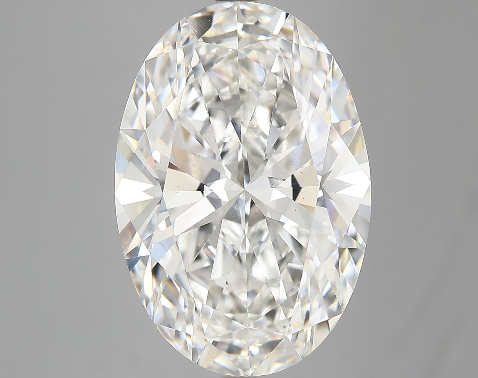 8.10 ct. oval Lab Grown Diamond front image