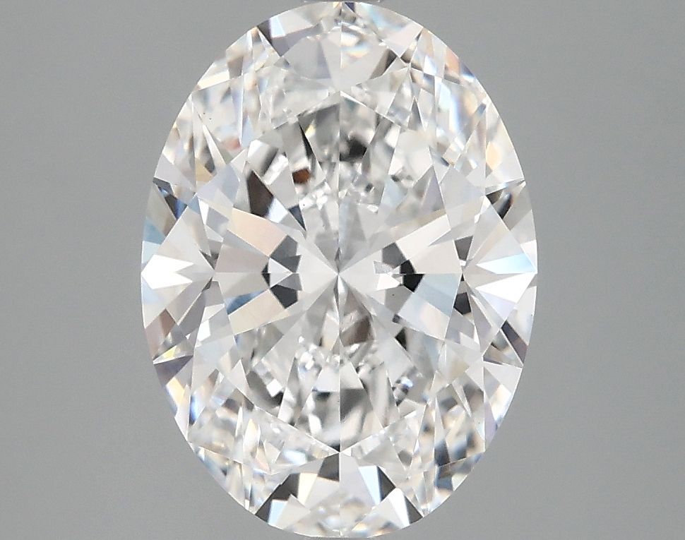 3.07 ct. oval Lab Grown Diamond front image