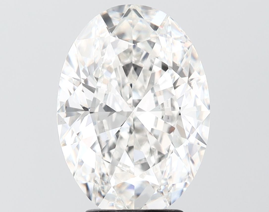 4.09 ct. oval Lab Grown Diamond front image