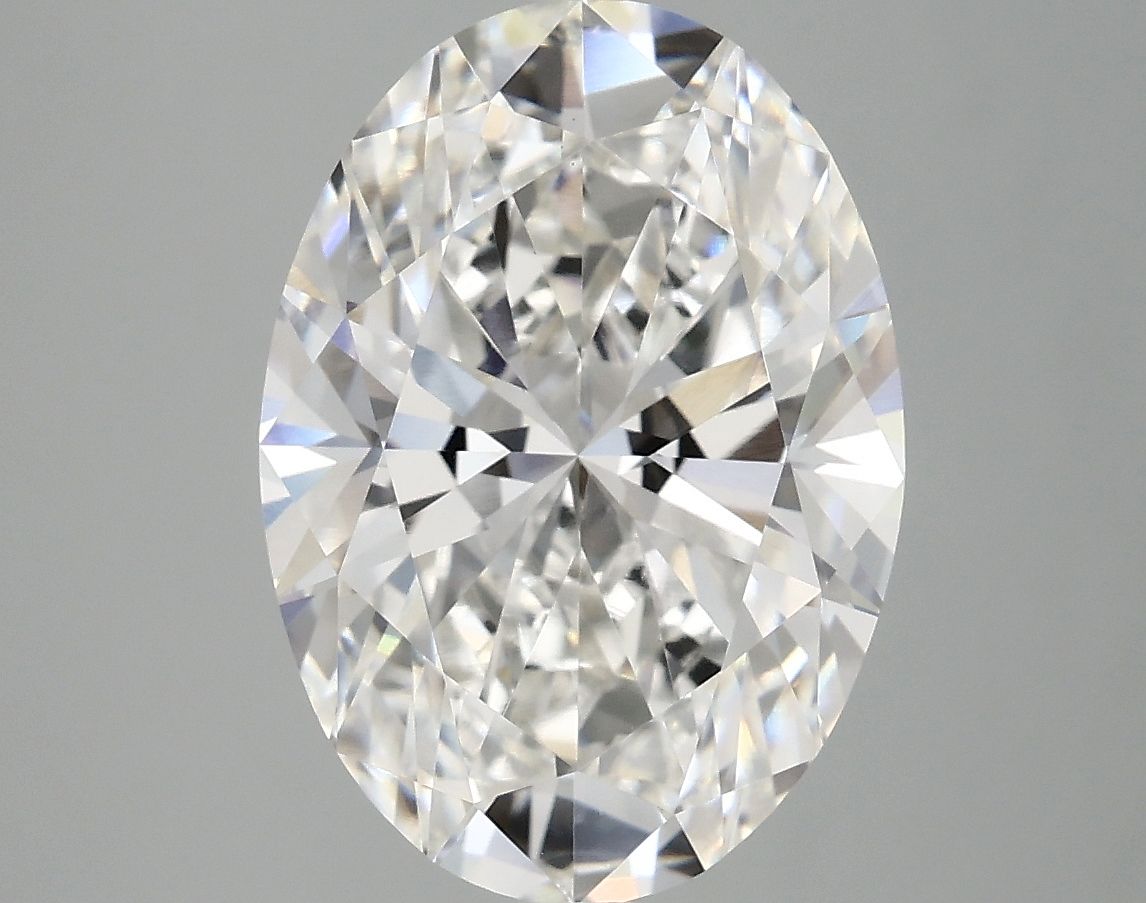 5.03 ct. oval Lab Grown Diamond front image