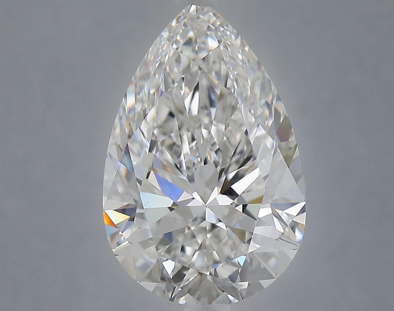 5.01 ct. pear Lab Grown Diamond front image