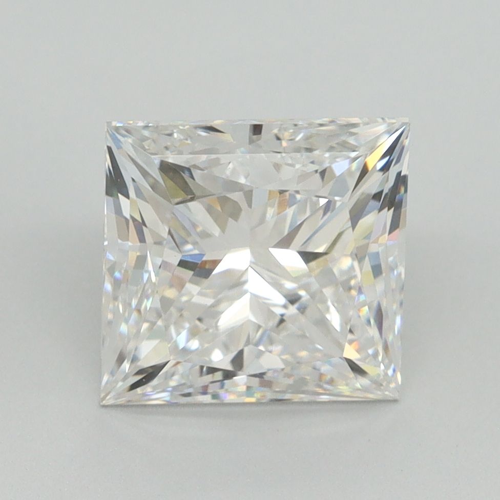 3.15 ct. princess Lab Grown Diamond front image