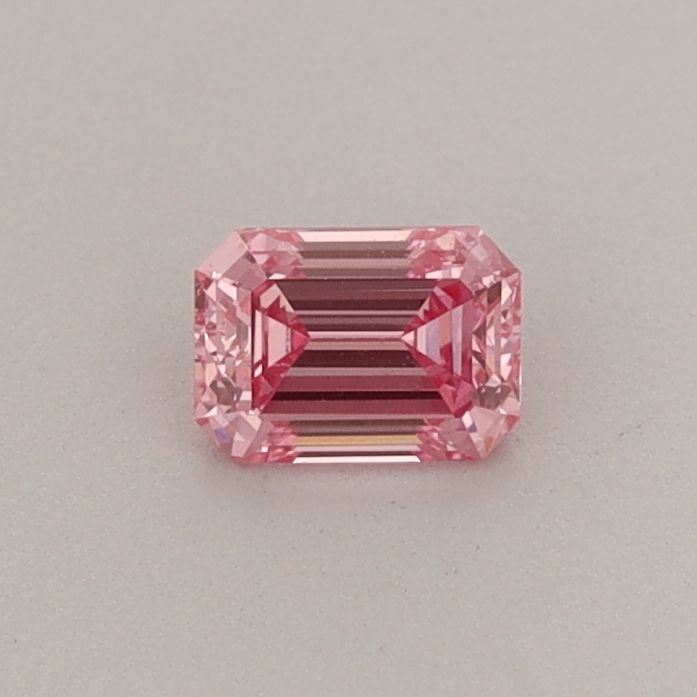 0.29 CT Fancy Vivid Pink EMERALD