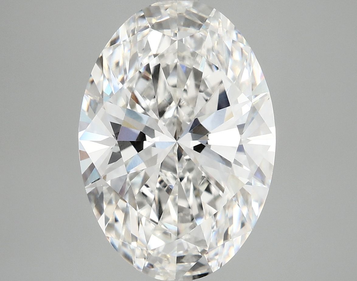 5.00 ct. oval Lab Grown Diamond front image