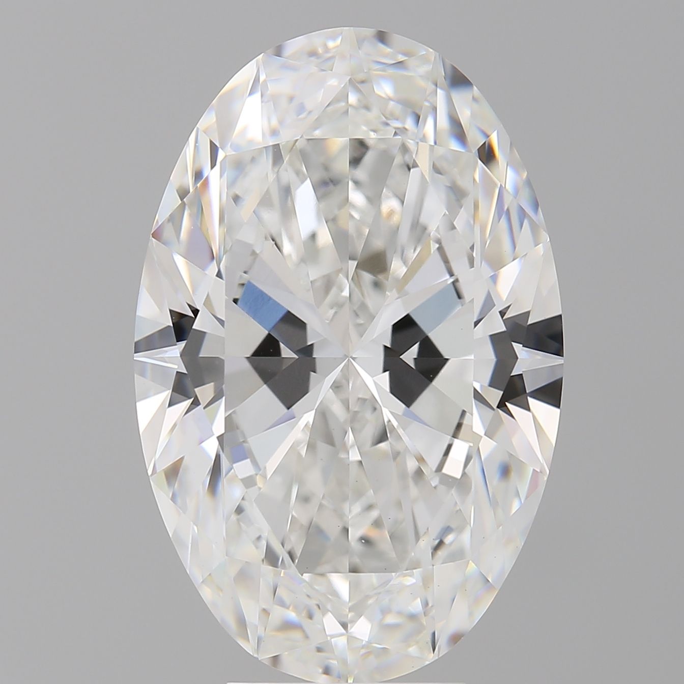 7.60 ct. oval Lab Grown Diamond front image