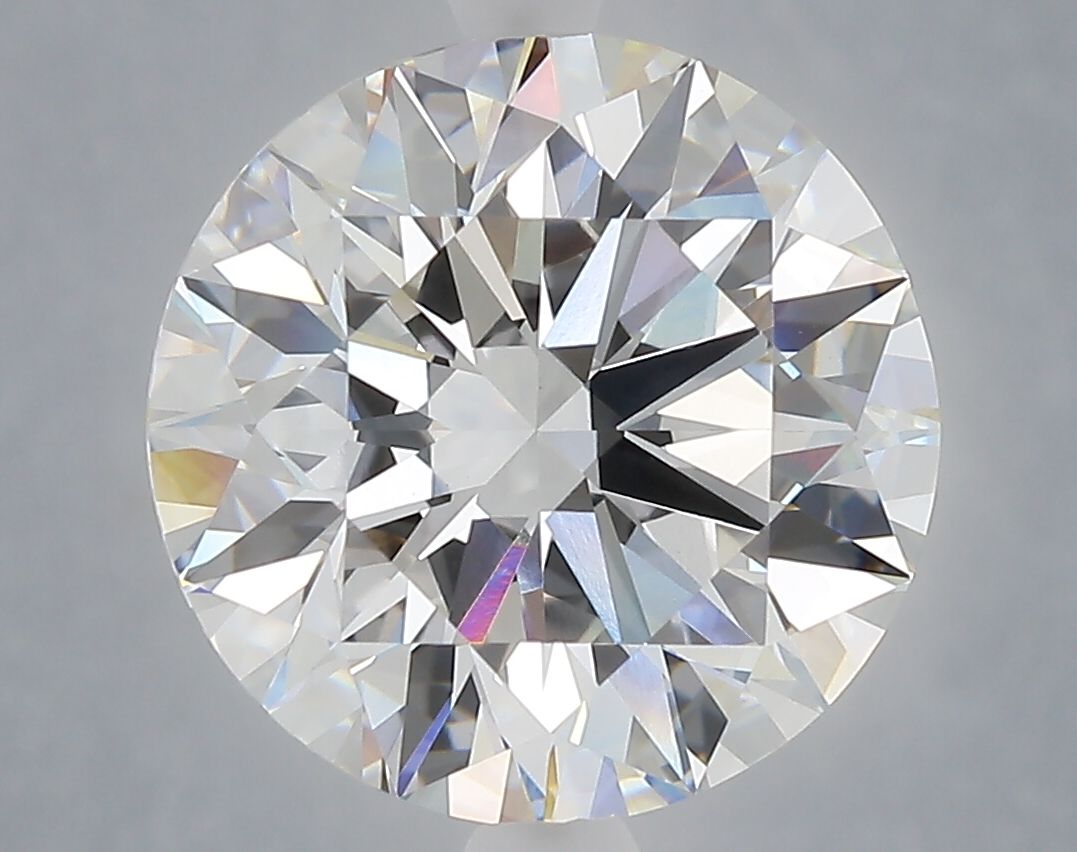 6.03 ct. round Lab Grown Diamond front image