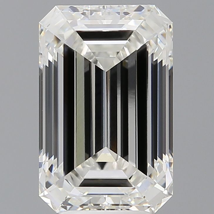 5.53 ct. emerald Lab Grown Diamond front image