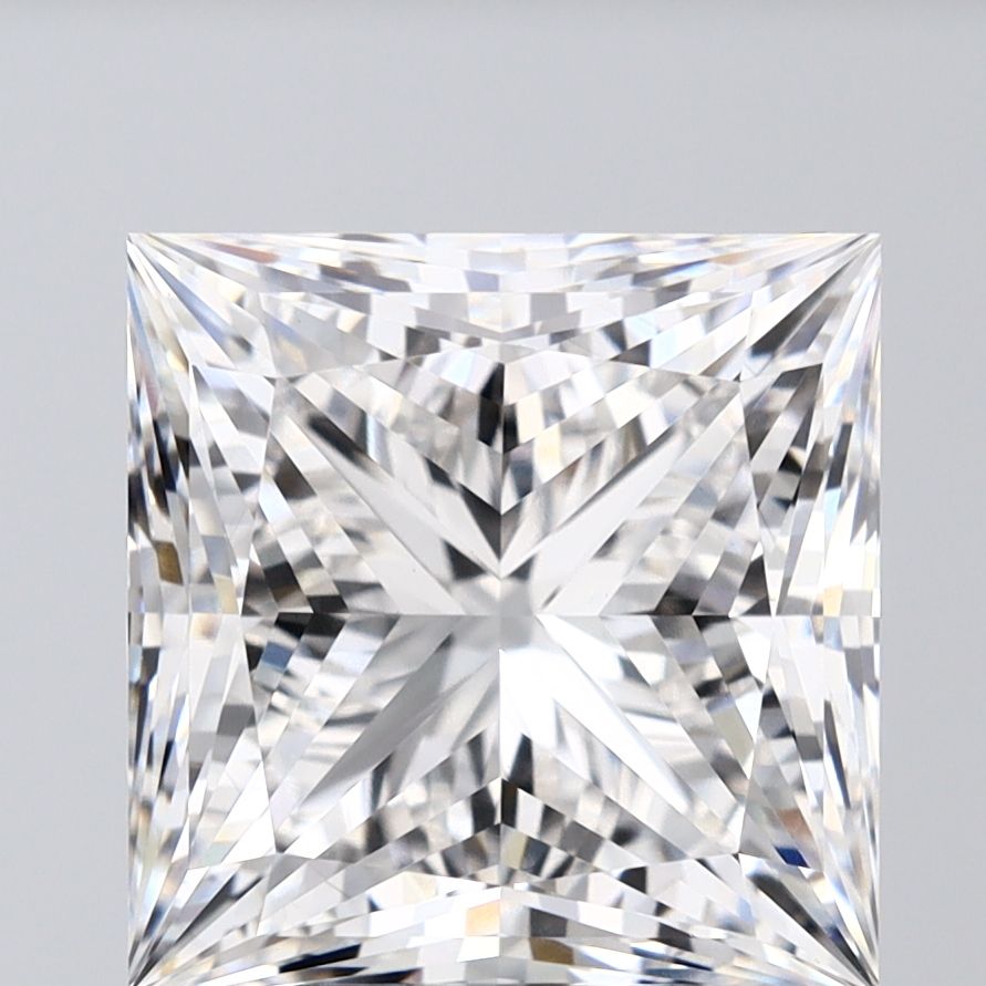 6.45 ct. princess Lab Grown Diamond front image