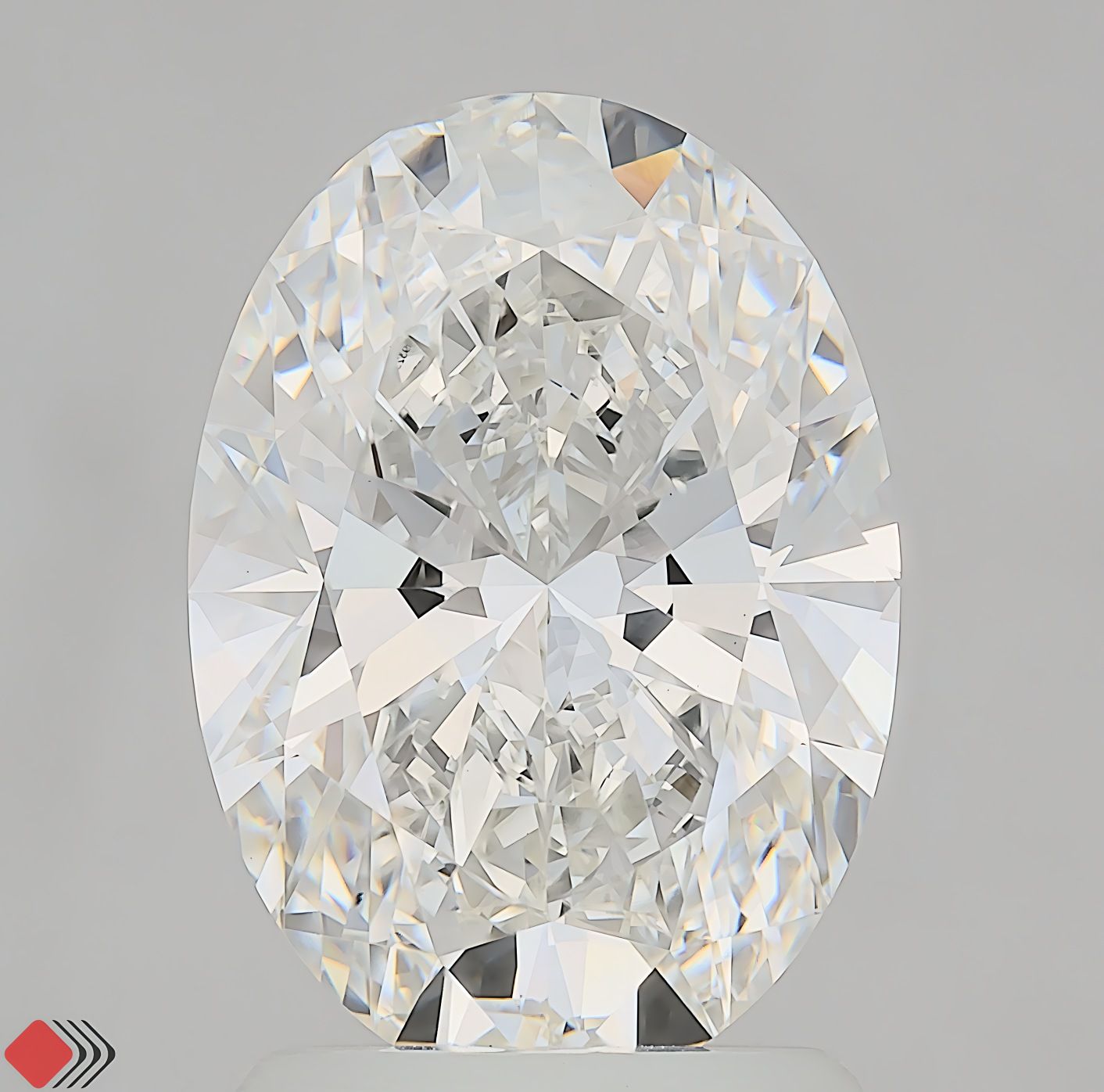 2.03 ct. oval Lab Grown Diamond front image