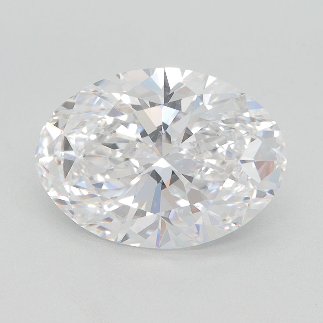 3.10 ct. oval Lab Grown Diamond front image