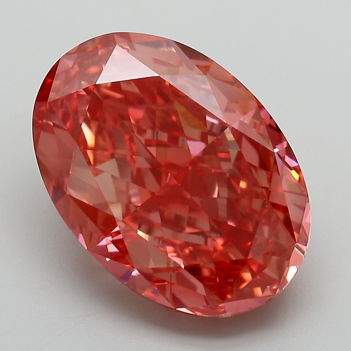 8.50 ct. oval Lab Grown Diamond front image