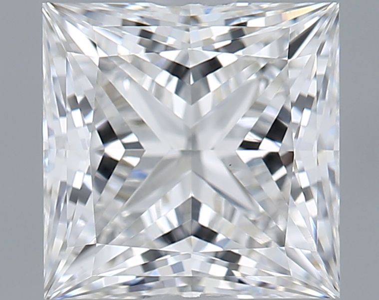 1.56 ct. princess Lab Grown Diamond front image