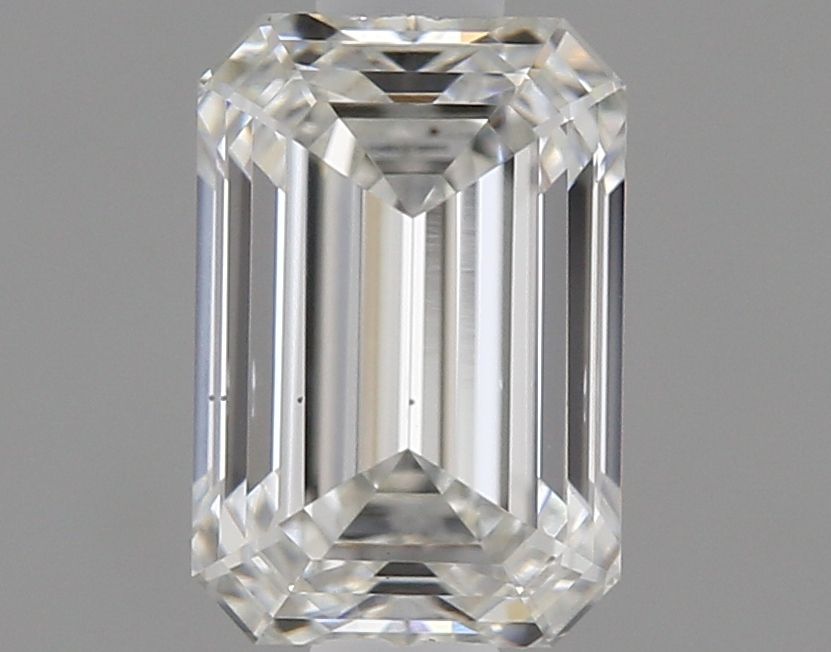 0.85 ct. emerald Lab Grown Diamond front image