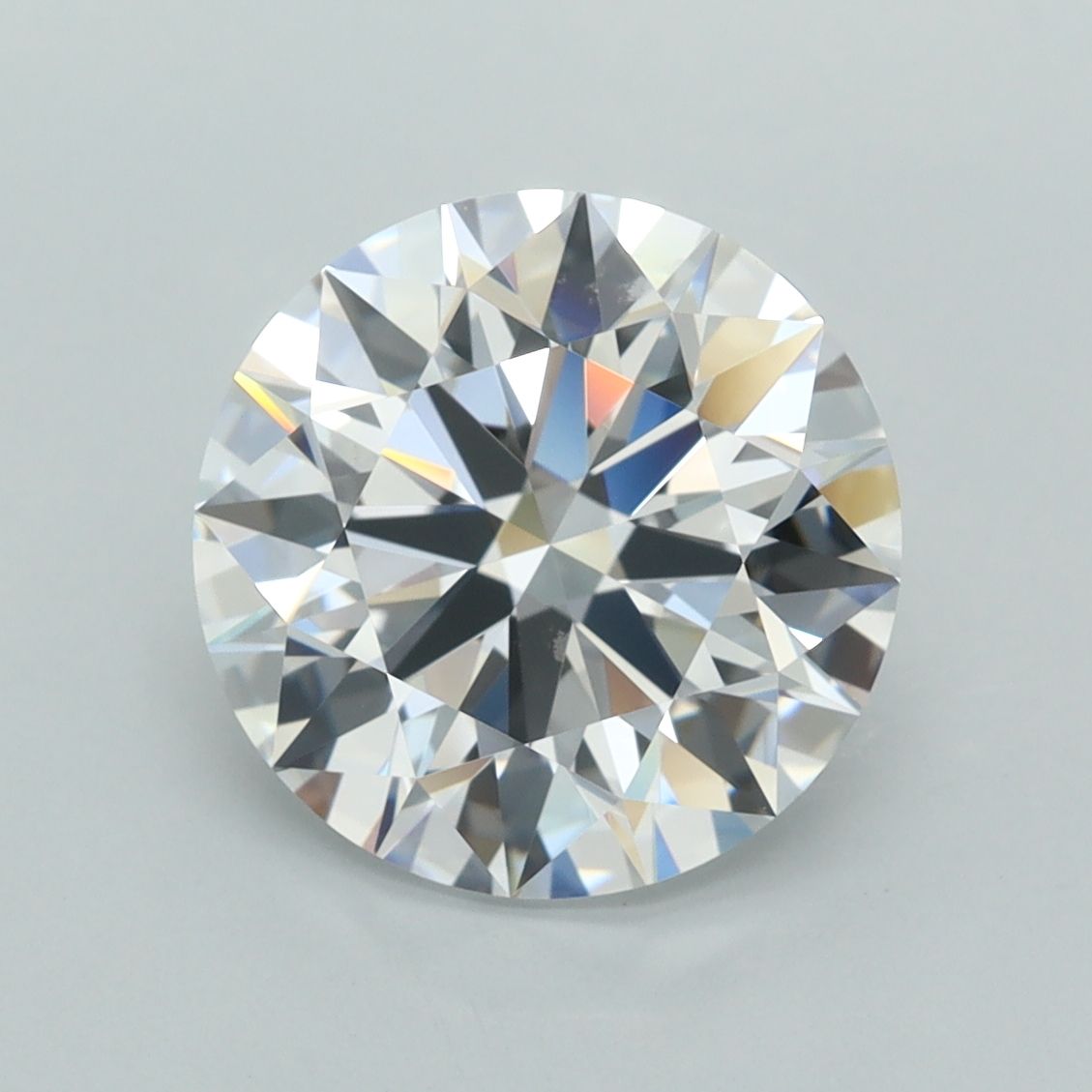 3.84 ct. round Lab Grown Diamond front image