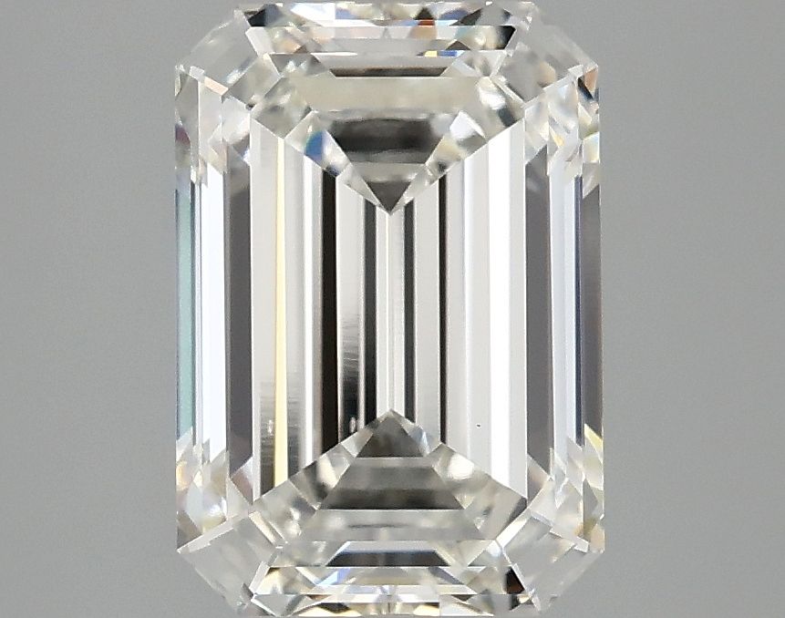 3.12 ct. emerald Lab Grown Diamond front image