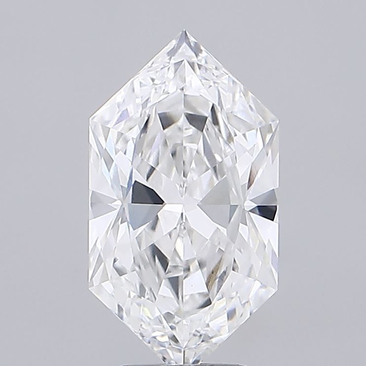 4.66 ct lab-grown Hexagonal Diamond
