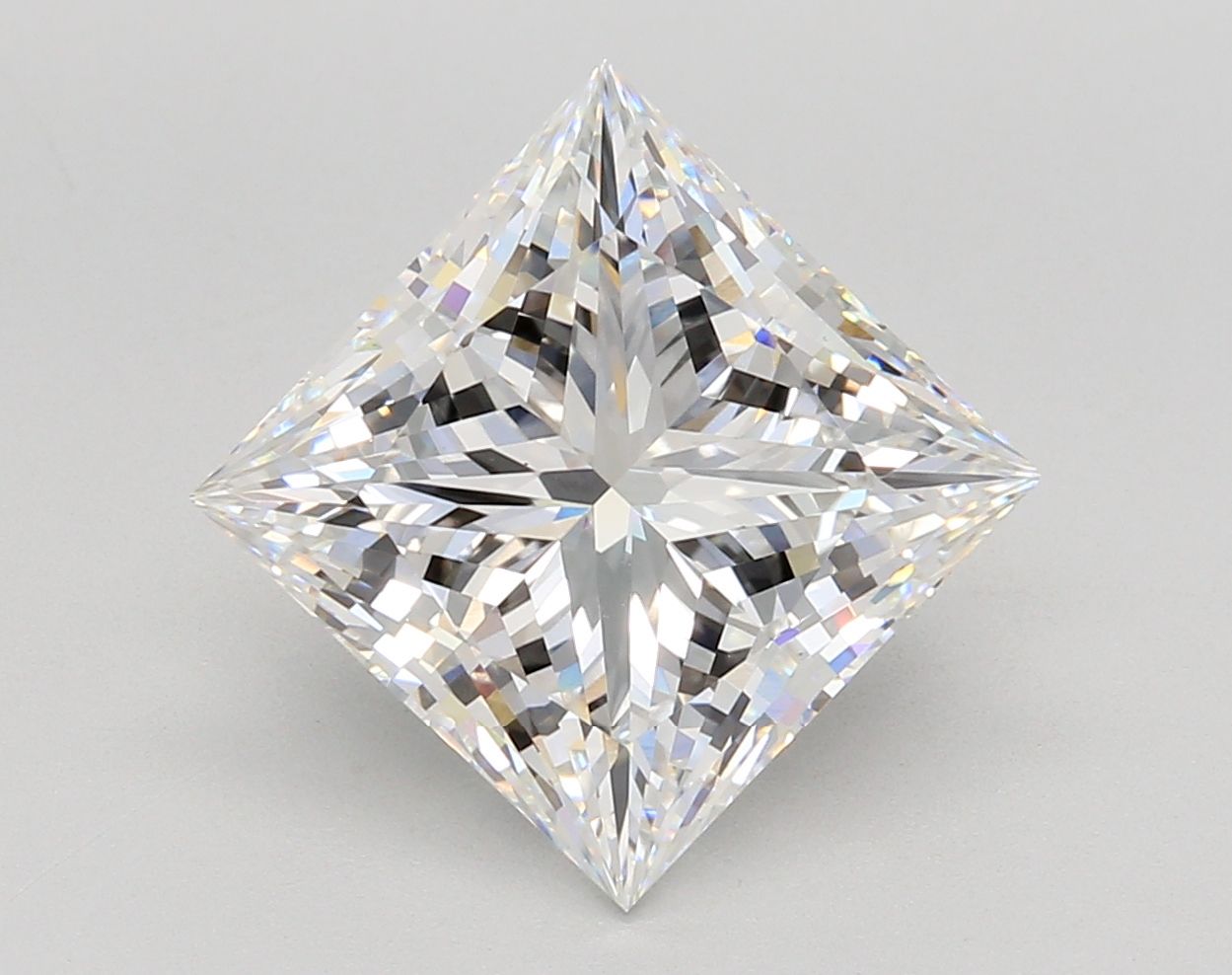 5.57 ct. princess Lab Grown Diamond front image