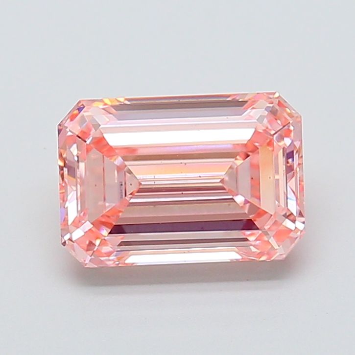 2.55 ct. emerald Lab Grown Diamond front image