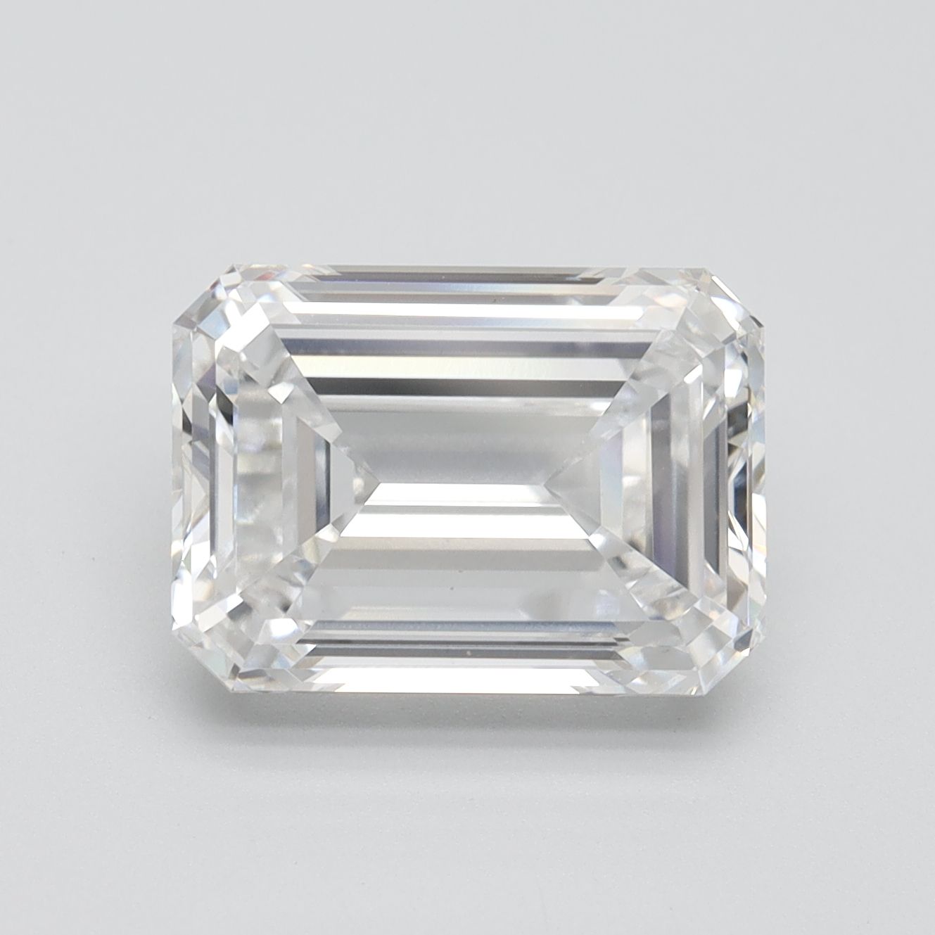 5.02 ct. emerald Lab Grown Diamond front image