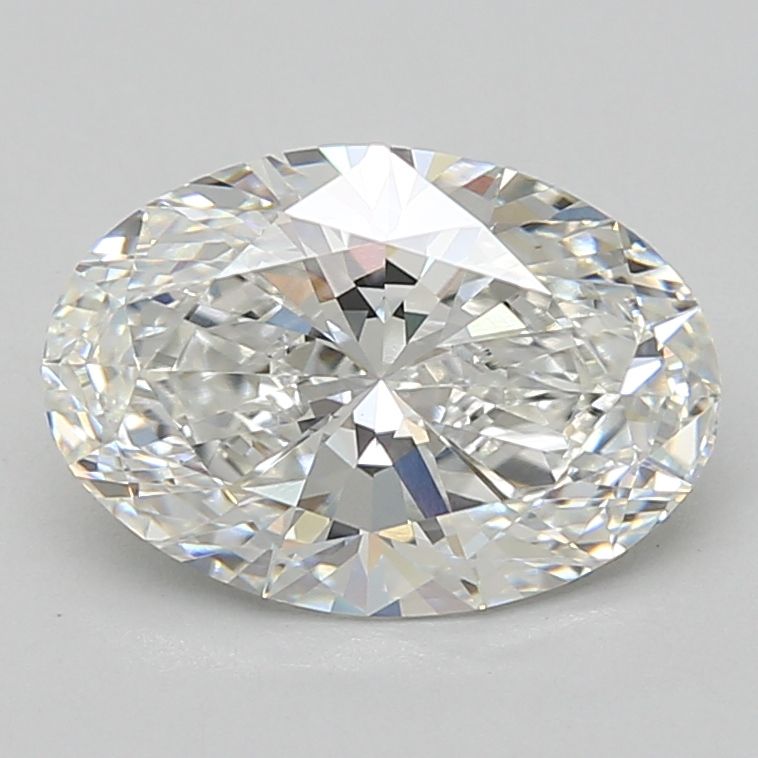 3.02 ct. oval Lab Grown Diamond front image