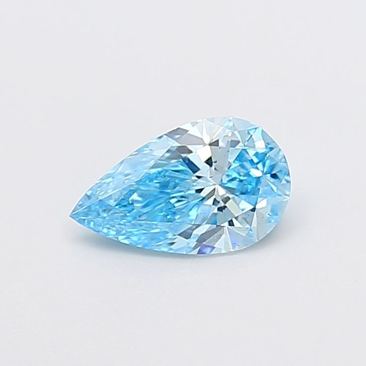 1.08 CT Fancy Vivid Blue PEAR