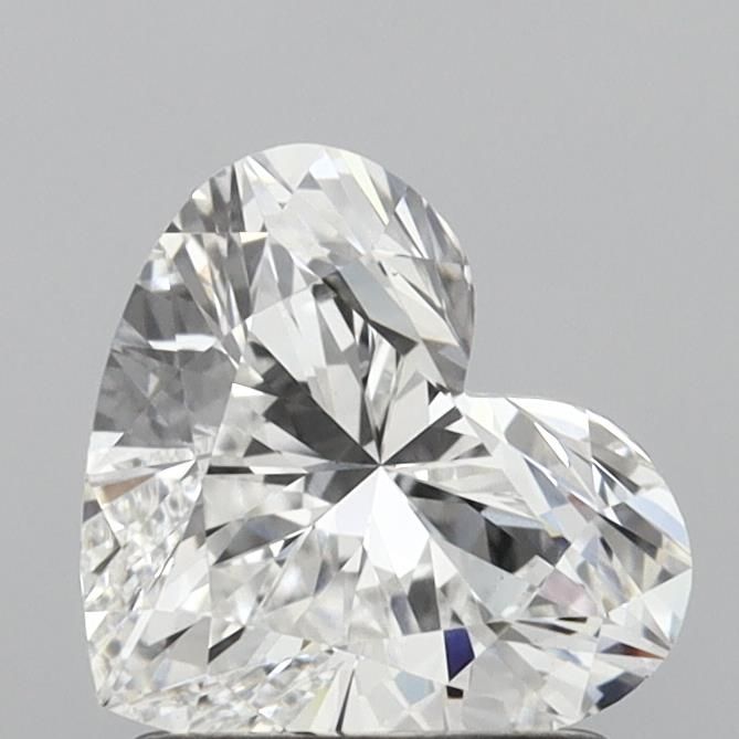 1.36 ct. heart Lab Grown Diamond front image
