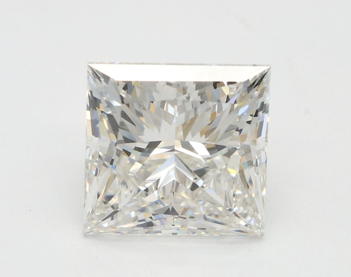 3.02 ct. princess Lab Grown Diamond front image