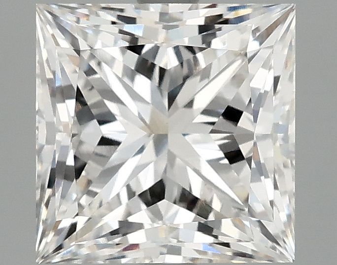 3.02 ct. princess Lab Grown Diamond front image