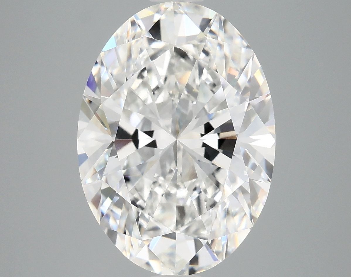 5.09 ct. oval Lab Grown Diamond front image