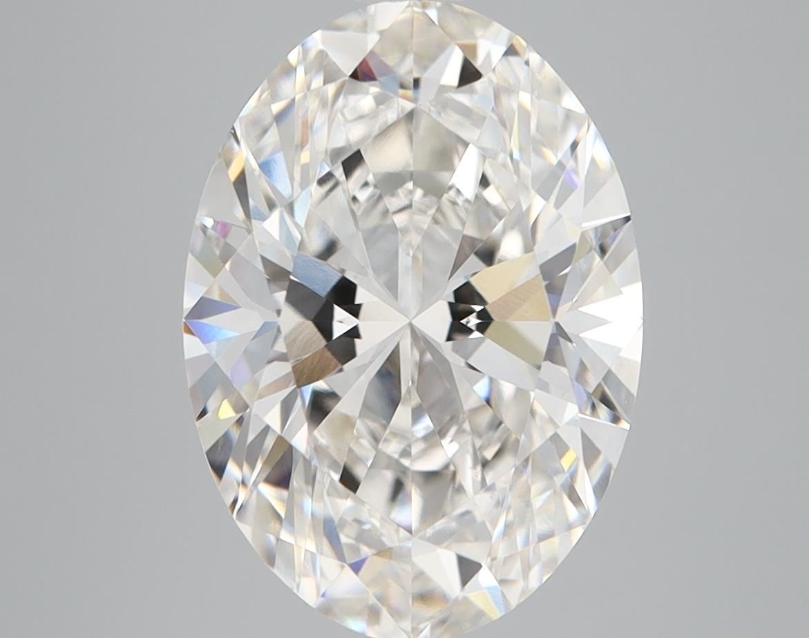 4.10 ct. oval Lab Grown Diamond front image