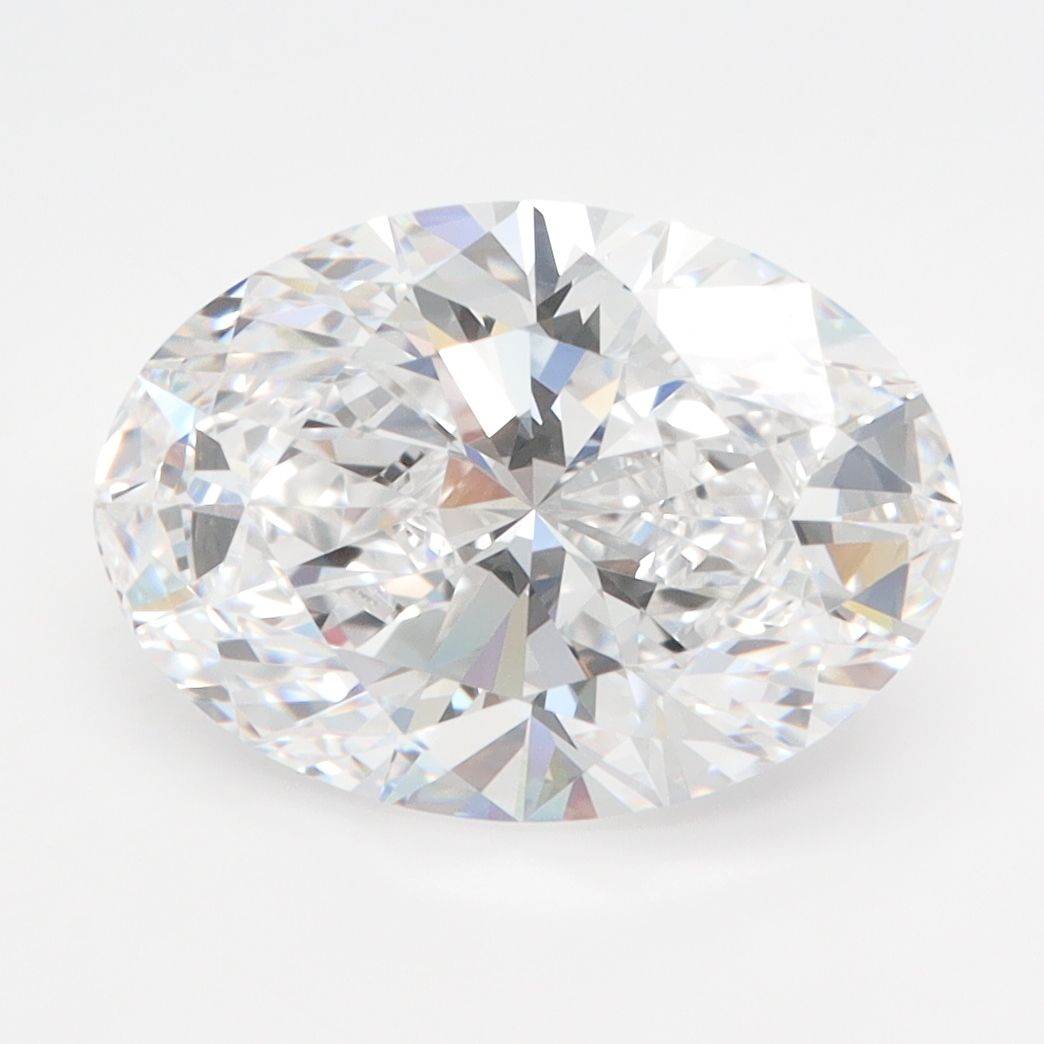 3.50 ct. oval Lab Grown Diamond front image