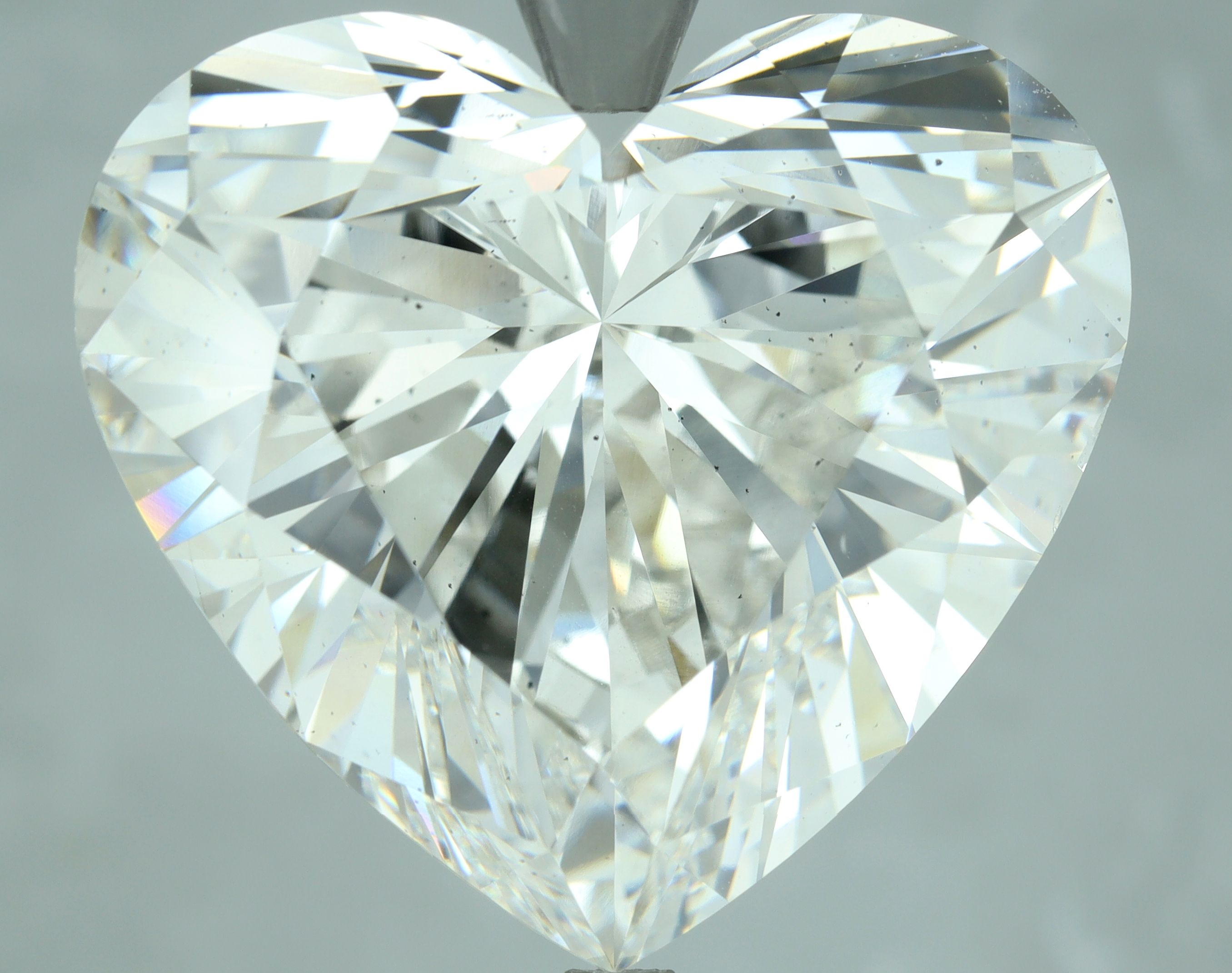 27.06 ct. heart Lab Grown Diamond front image