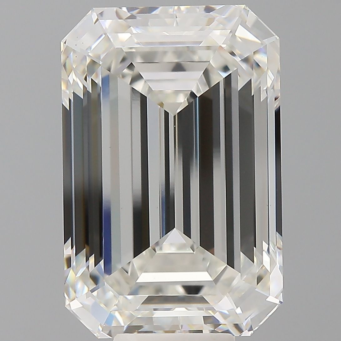 12.08 ct. emerald Lab Grown Diamond front image
