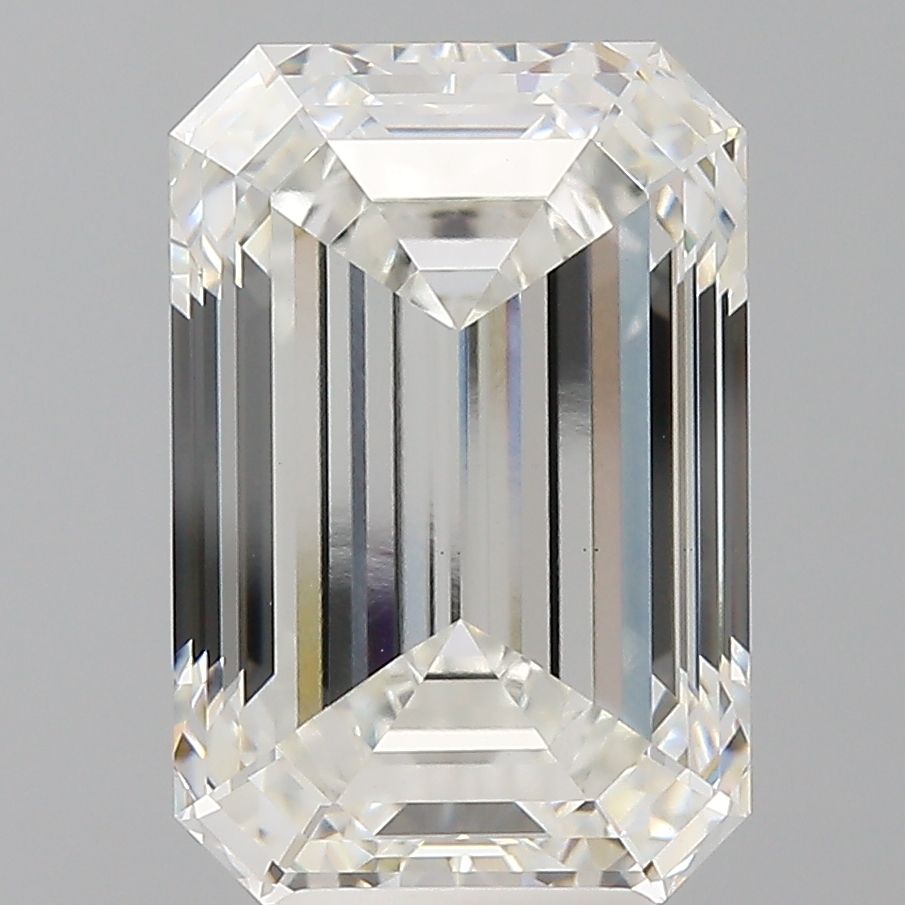 6.59 ct. emerald Lab Grown Diamond front image