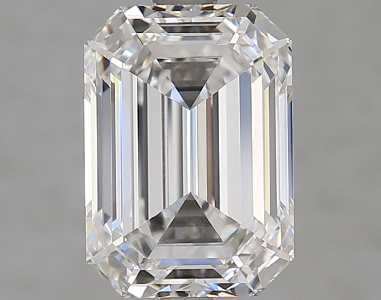 Diamant Émeraude 3.13 ct - Couleur D - Pureté VVS1