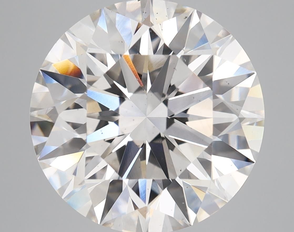 7.09 ct. round Lab Grown Diamond front image