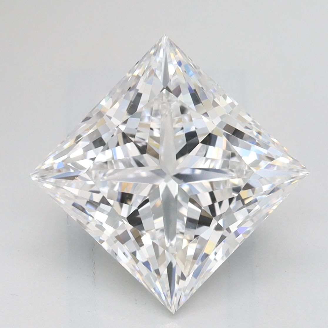 3.09 ct. princess Lab Grown Diamond front image