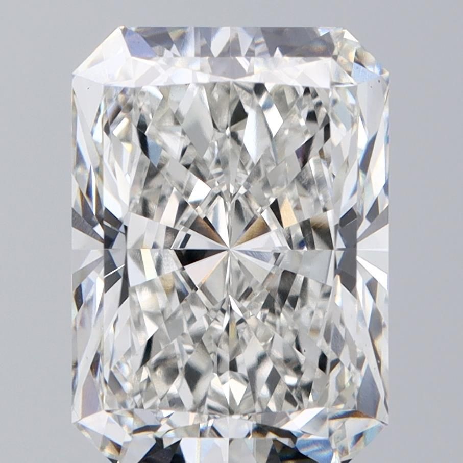 6.30 ct. radiant Lab Grown Diamond front image