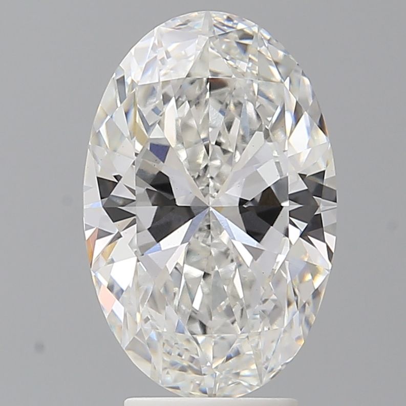 4.08 ct. oval Lab Grown Diamond front image