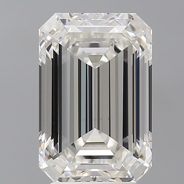 4.54 ct. emerald Lab Grown Diamond front image